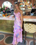 Thea | Elegant Tiered Ruffle Wedding Guest Dress Summer